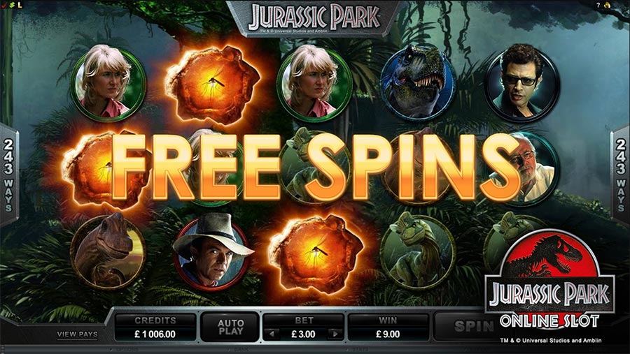 jurassic park slot