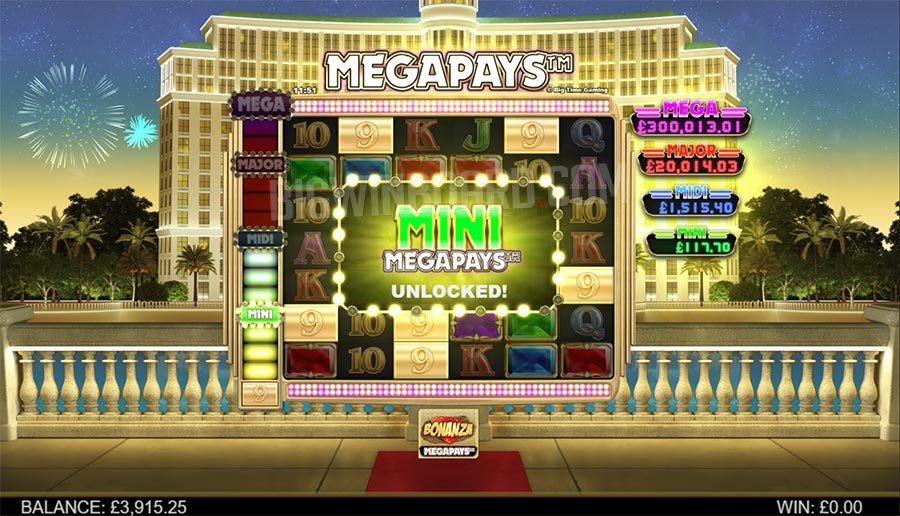 bonanza megapays slot