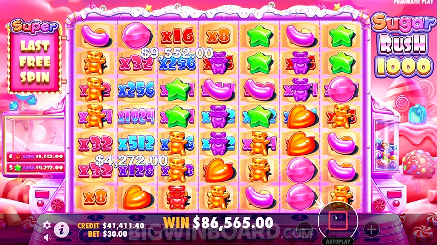 sugar rush 1000 slot